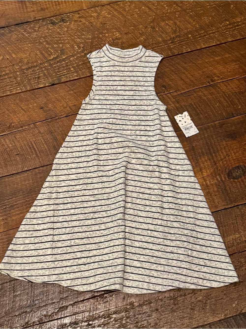 Girls Striped Dress Size 7/8